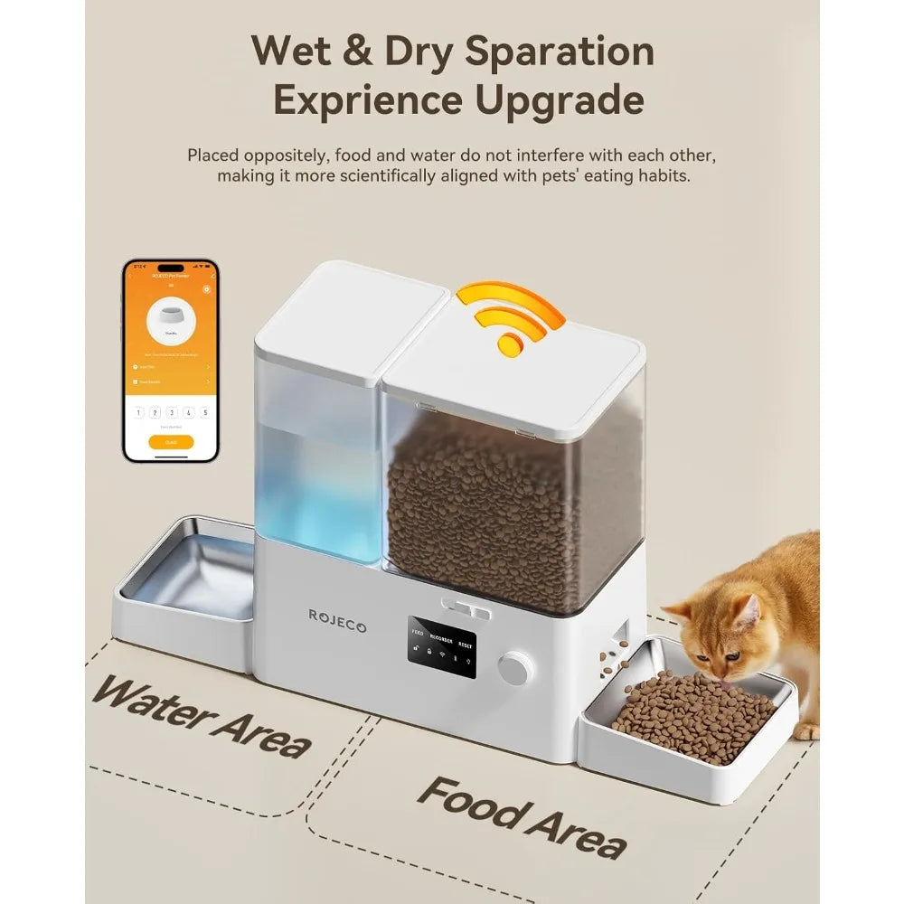 WiFi Automatic Cat Feeder & Water Dispenser