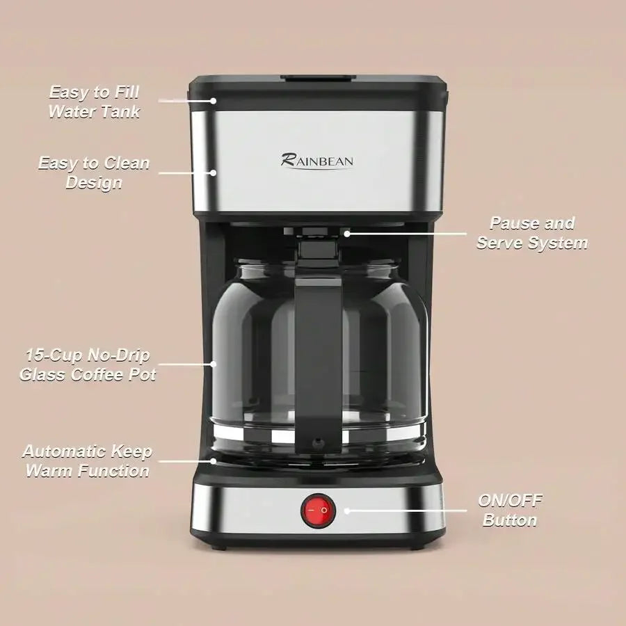 12-Cup Drip Coffee Maker