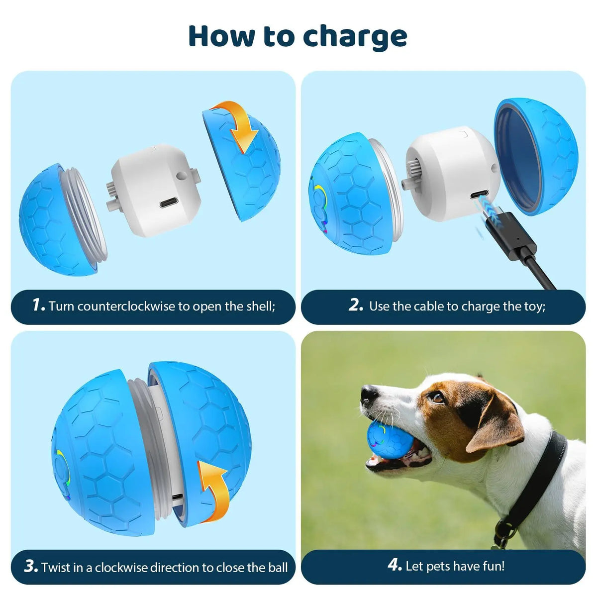Smart Dog Toy Ball
