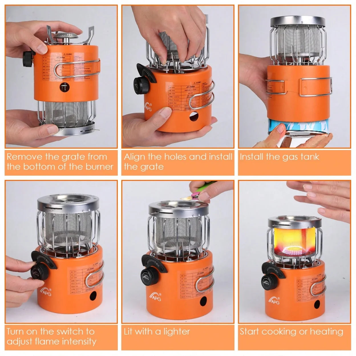Portable Propane Heater Stove
