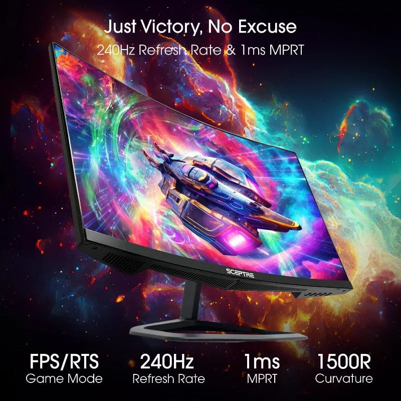 Curved 24.5-inch Gaming Monitor