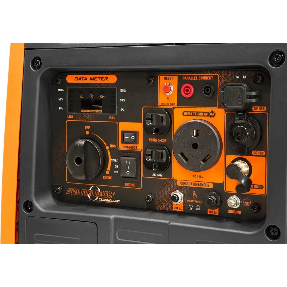 4500W Dual Fuel RV Inverter Generator