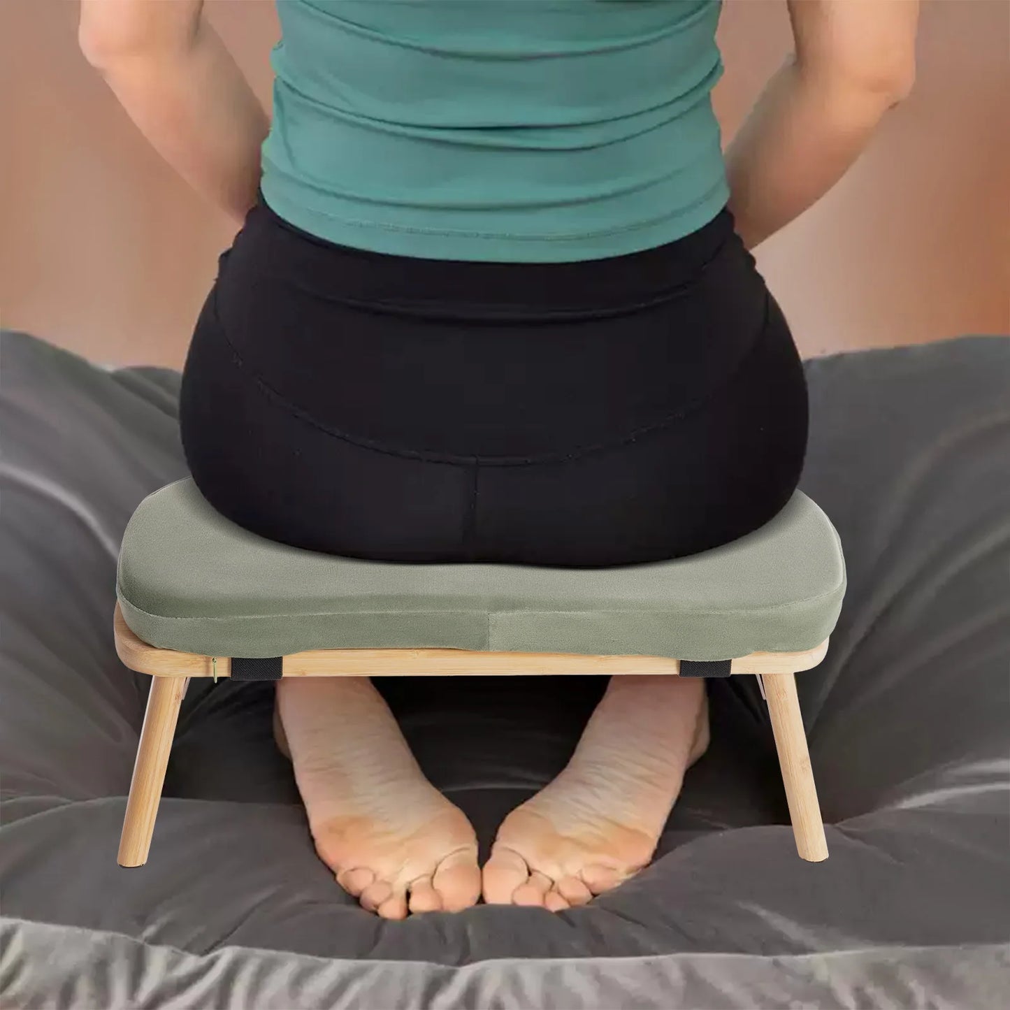 Foldable Meditation Bench Kneeling Meditation Stool