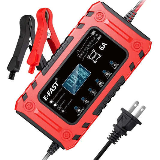 12V 6A Smart Battery Charger