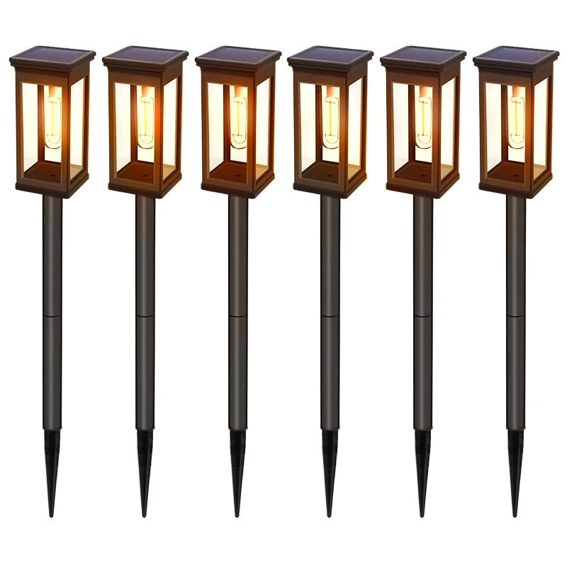 4/6 PCS Solar Pathway Light