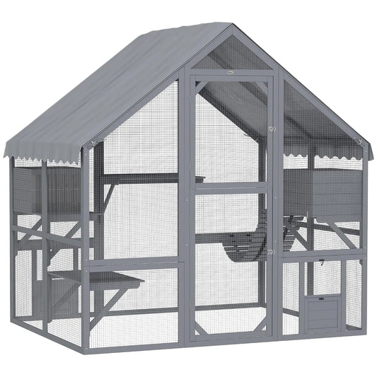 73" Catio Outdoor Cat Enclosure