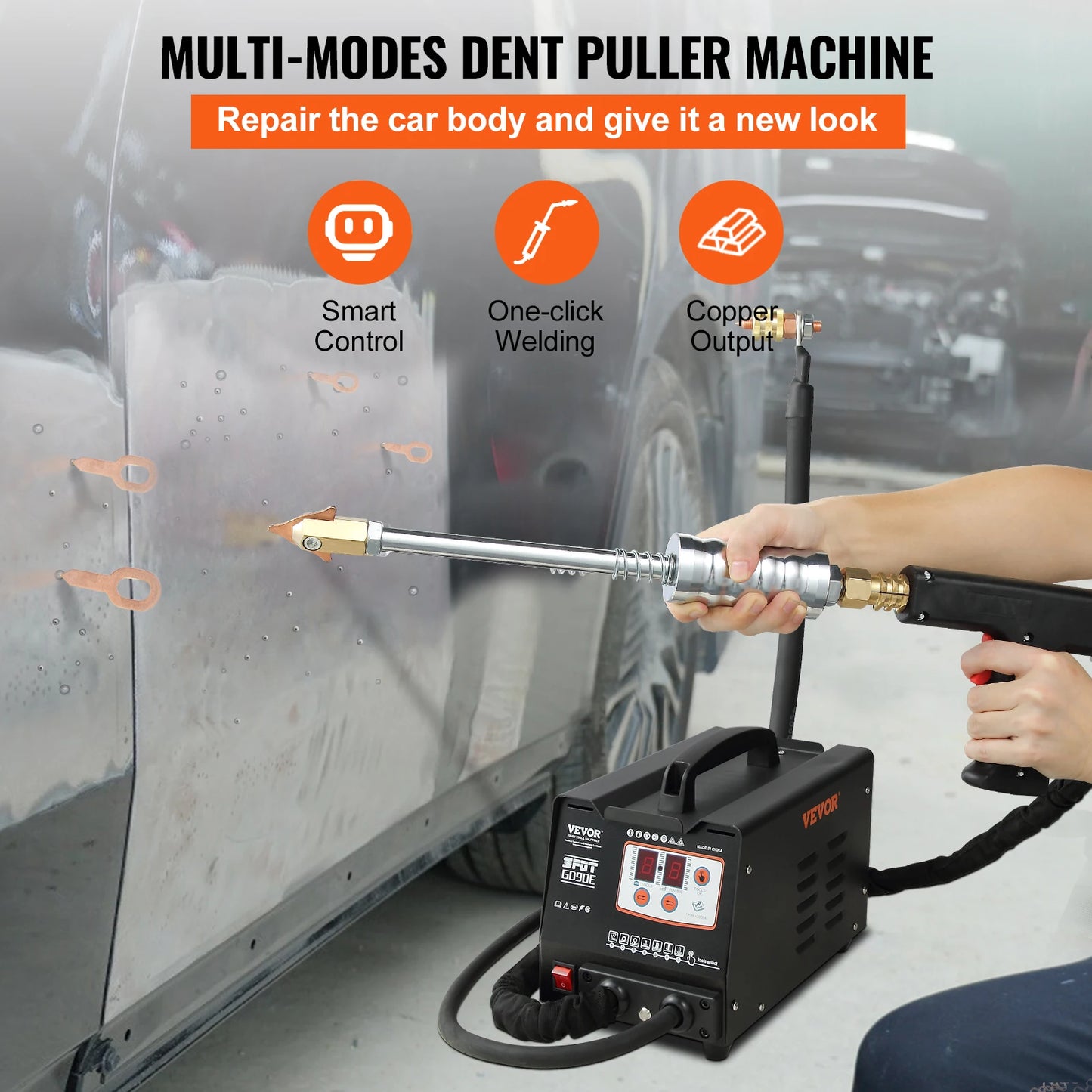 Stud Welder Dent Repair Kit 3000W 110V