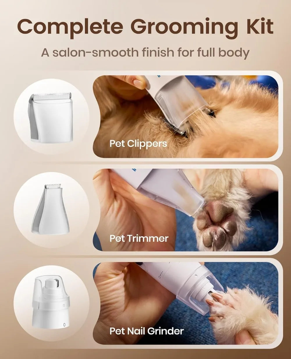 Pet Grooming Vacuum, 99% Hair Removal