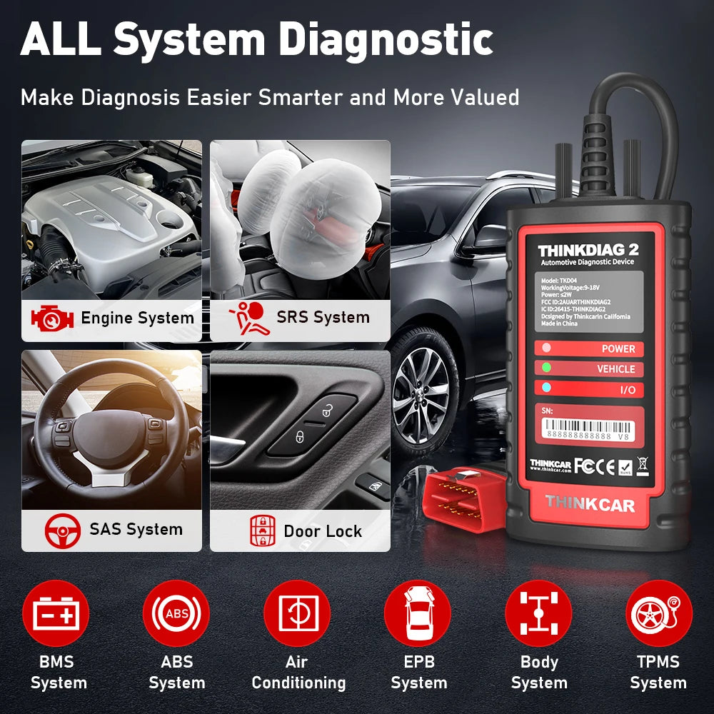 OBD2 Scanner 16 resets