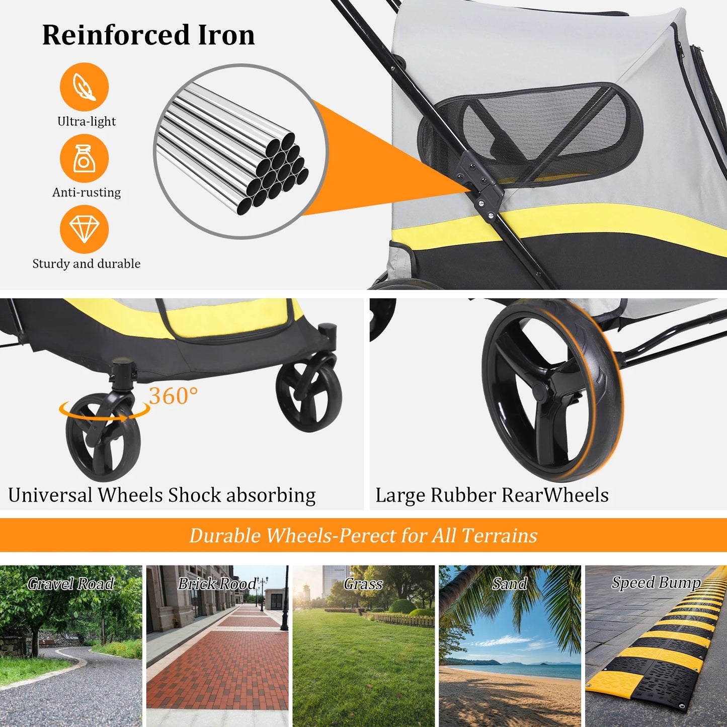 Portable Dog Stroller