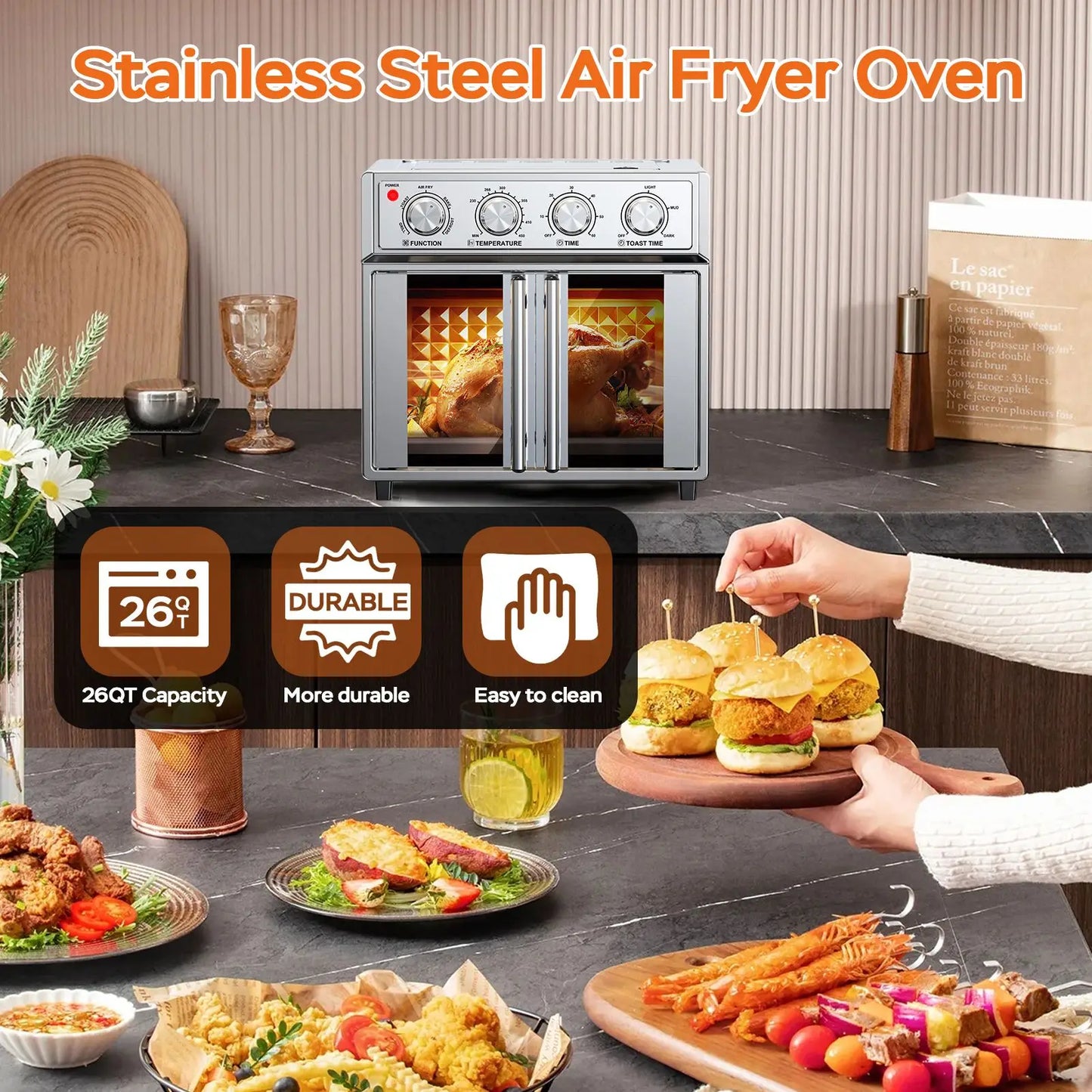 French Door Air Fryer