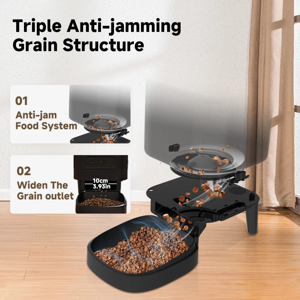 Automatic Cat Feeder With HD Camera