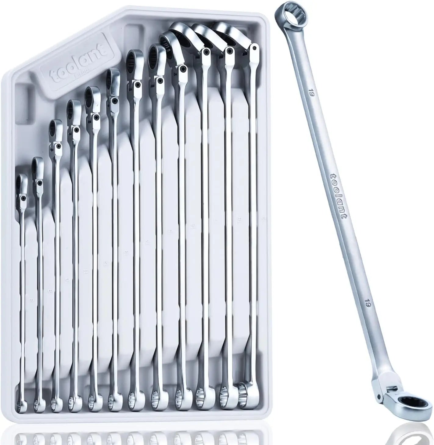 Extra Long Ratcheting Wrench Set