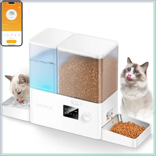 WiFi Automatic Cat Feeder & Water Dispenser