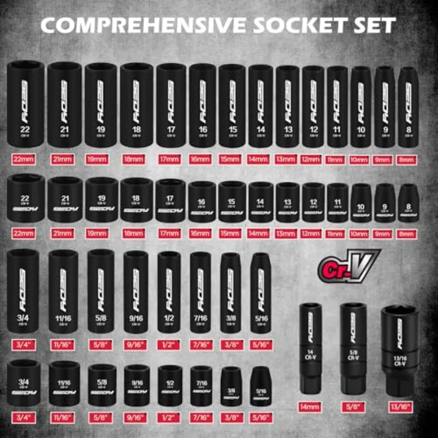 Mechanics Tool Set, SAE/Metric