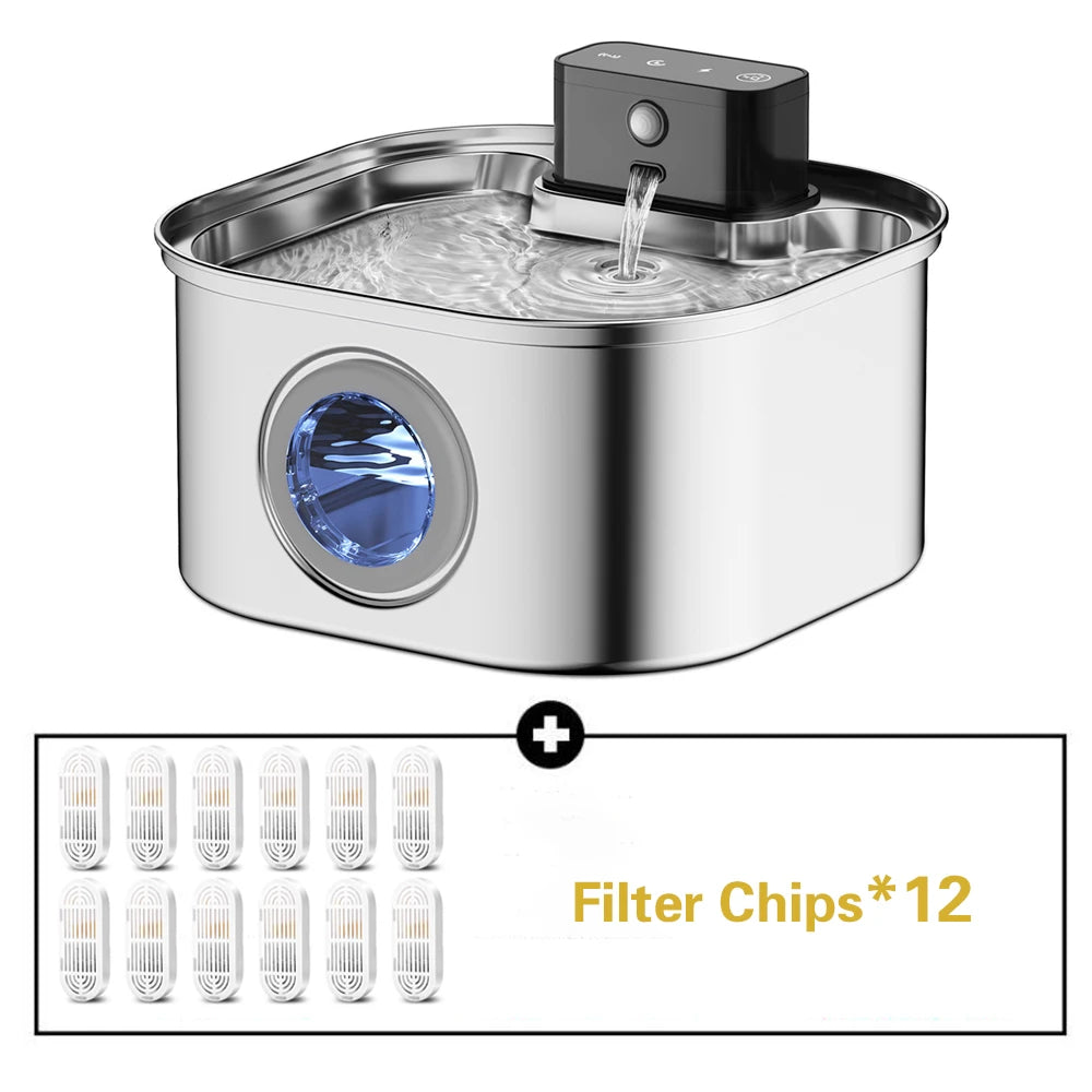 3.2L Automatic Pet Water Feeder with Motion Sensor