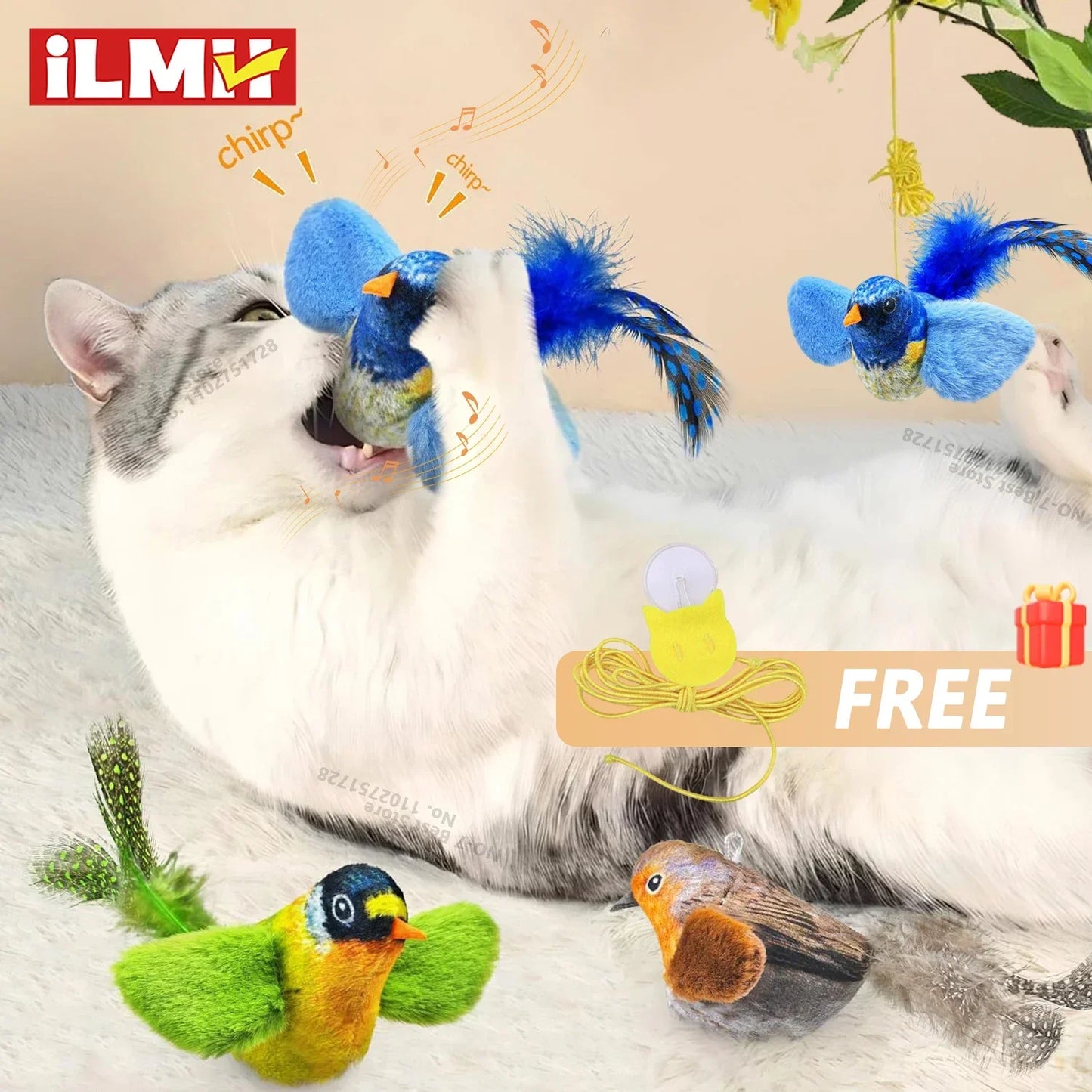 Indoor Interactive Birds Toy