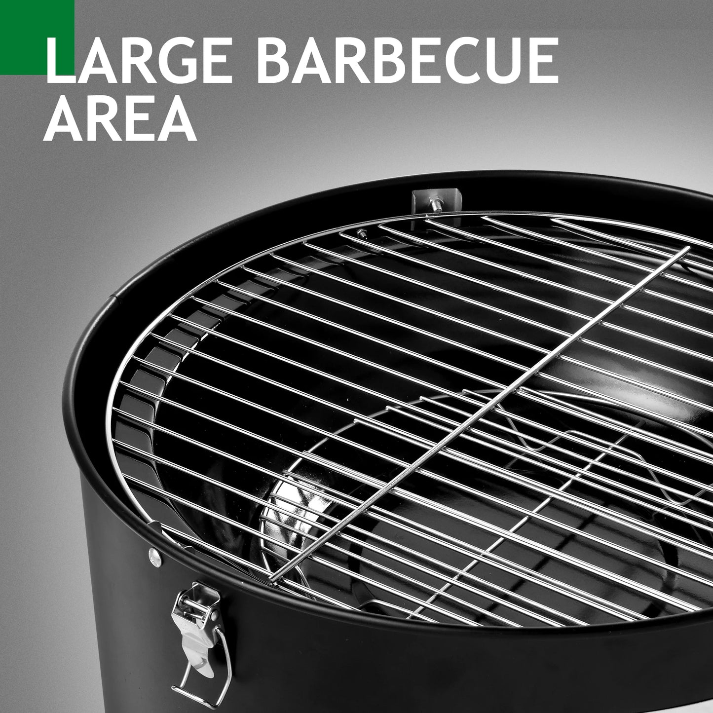 Vertical Steel Charcoal Smoker