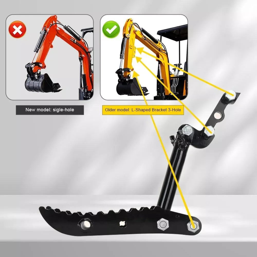 Hydraulic Thumb Clip For Mini Excavators