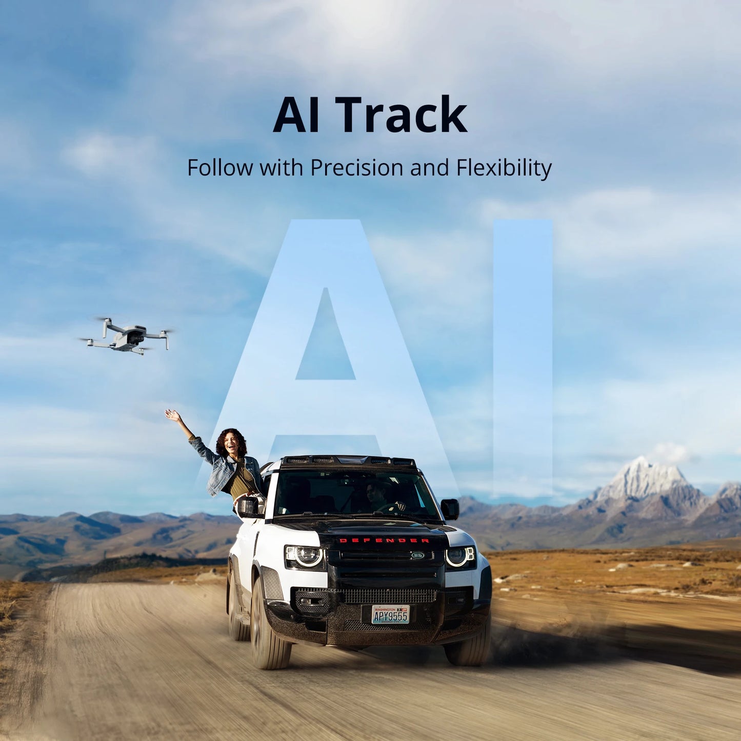 Camera Drone, 4K HDR Video, 3-Axis Gimbal