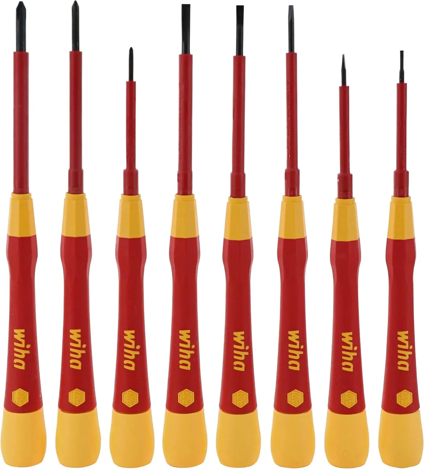 Insulated Precision Screwdriver Set, 8-Piece