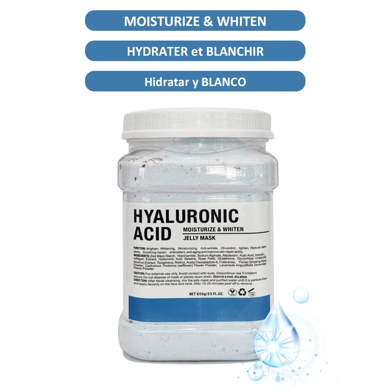 Hyaluronic Acid Rubber Petal Rose Peel