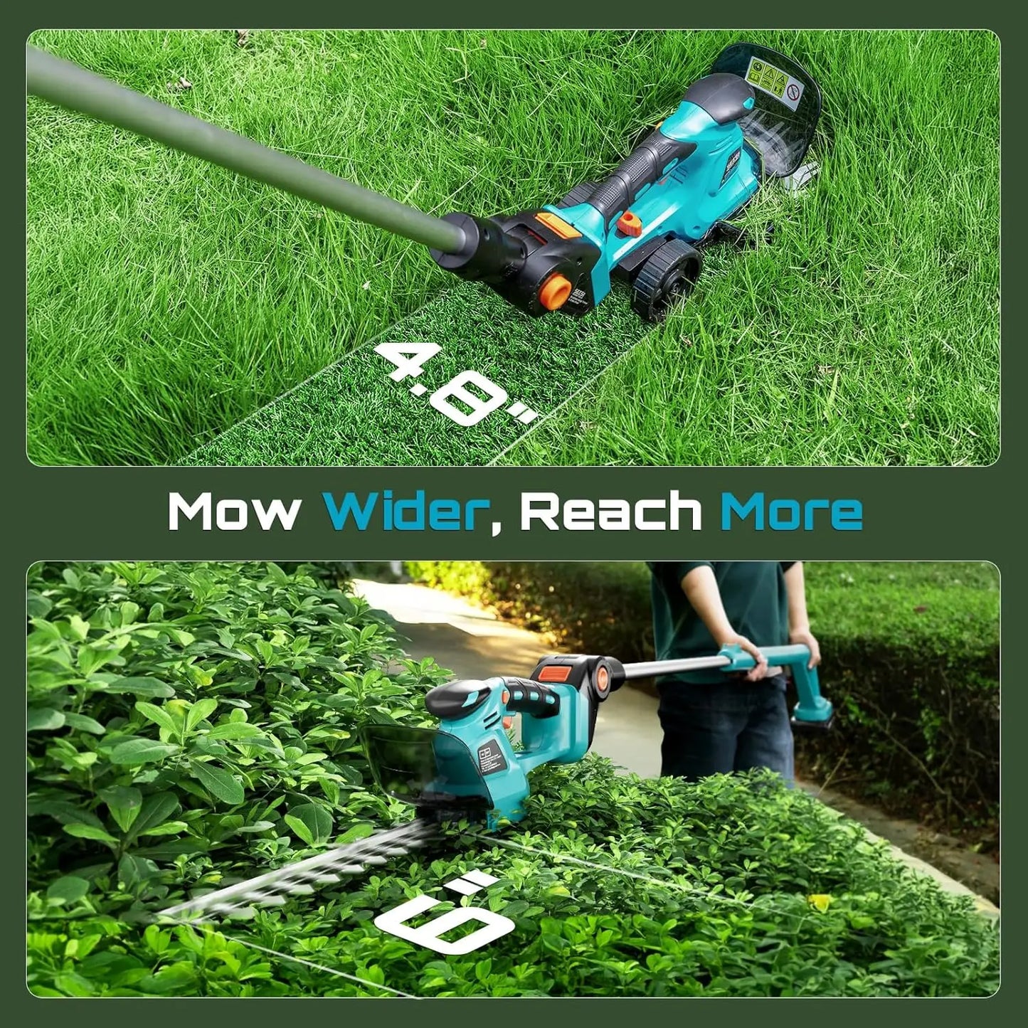 Pole Hedge Trimmer Cordless