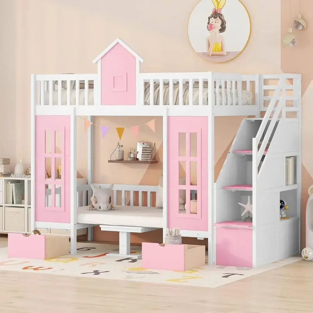 Twin Over Twin Bunk Bed