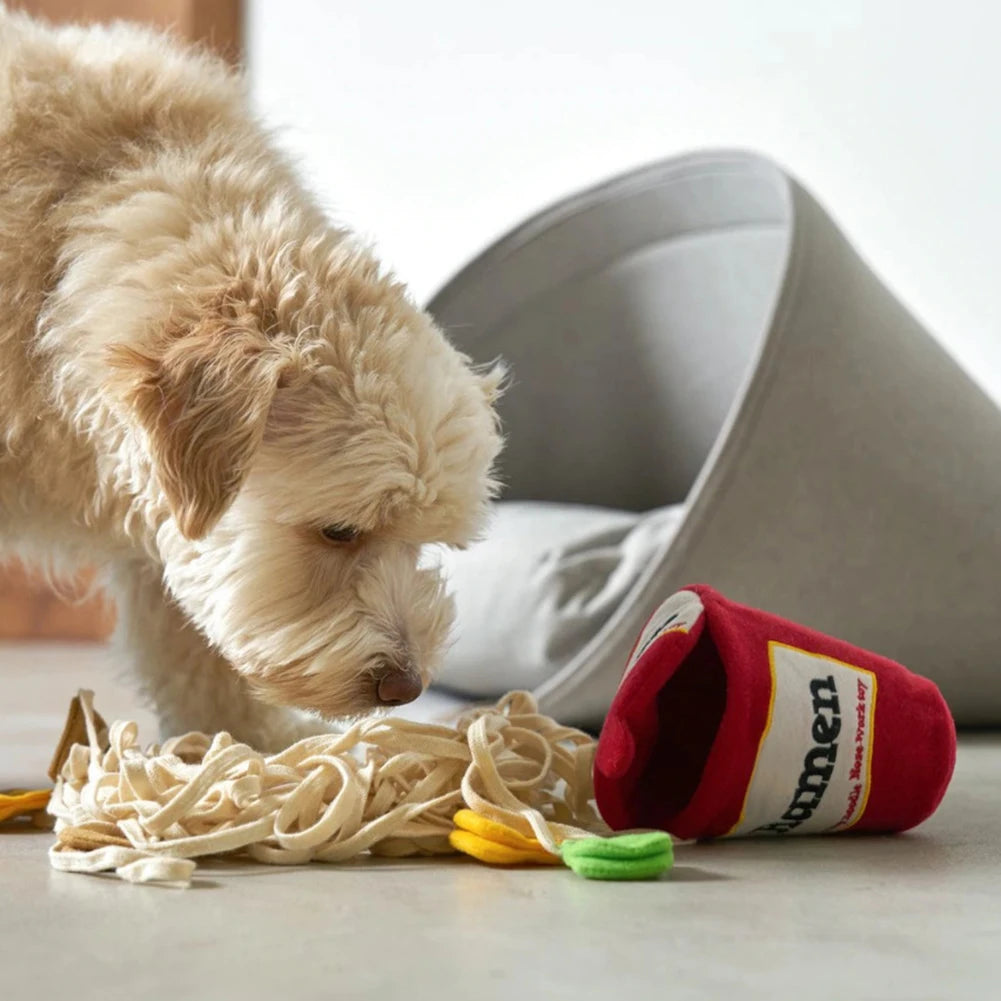 Noodle Shape Leaking Food Puzzle