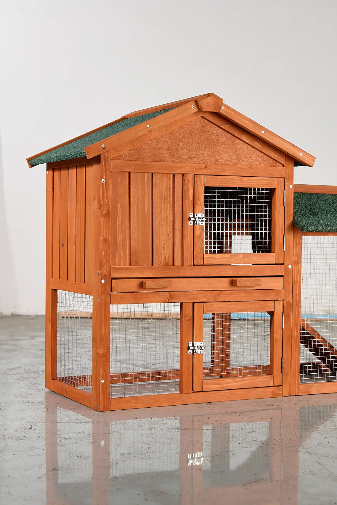 Solid Wood Rabbit Hutch