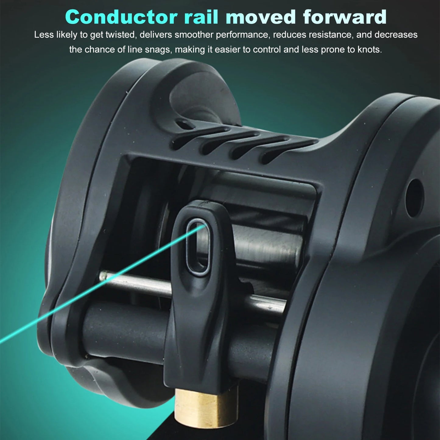 Fishing Reel Baitcaster 7.2:1 Ratio