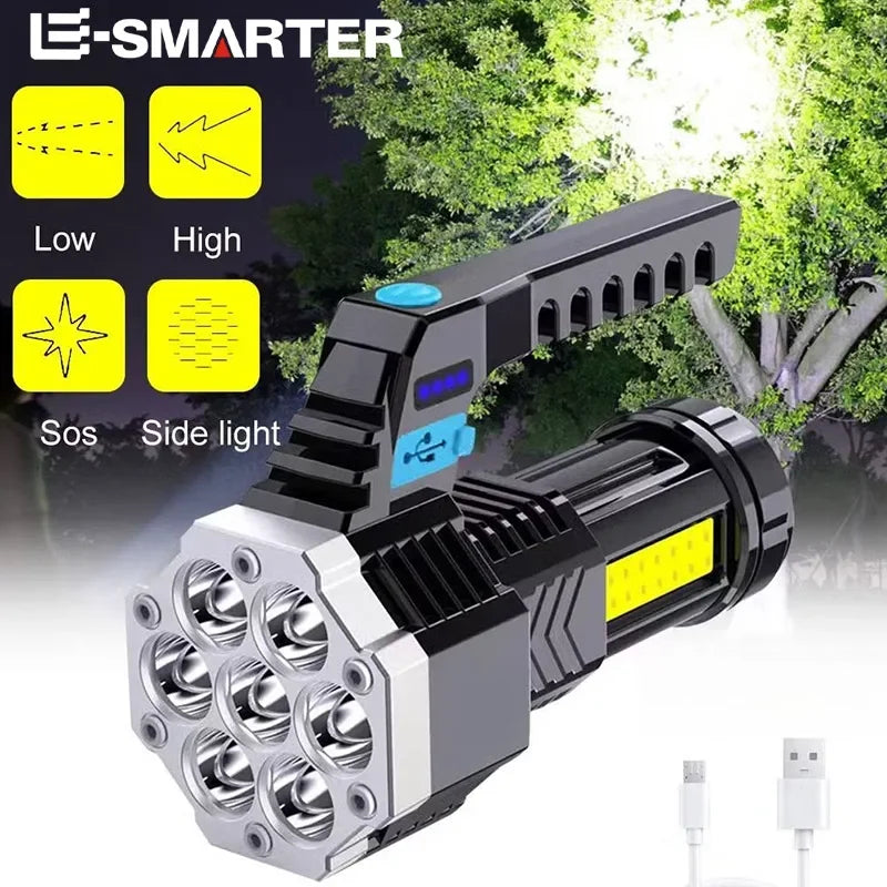 Rechargeable Flashlight 7LED