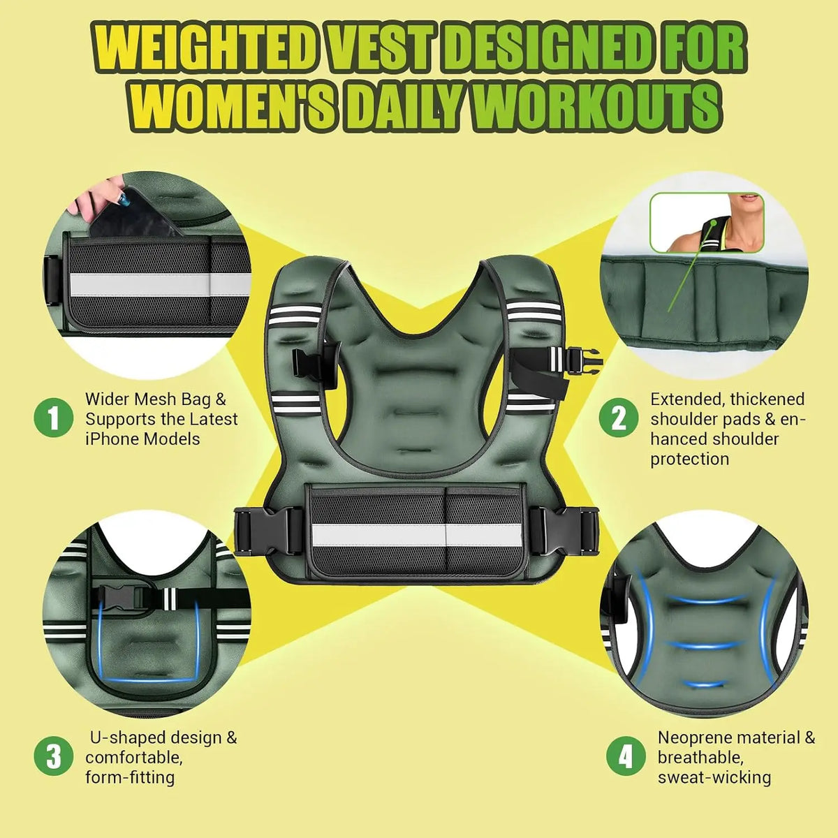 Weighted Vest for Women