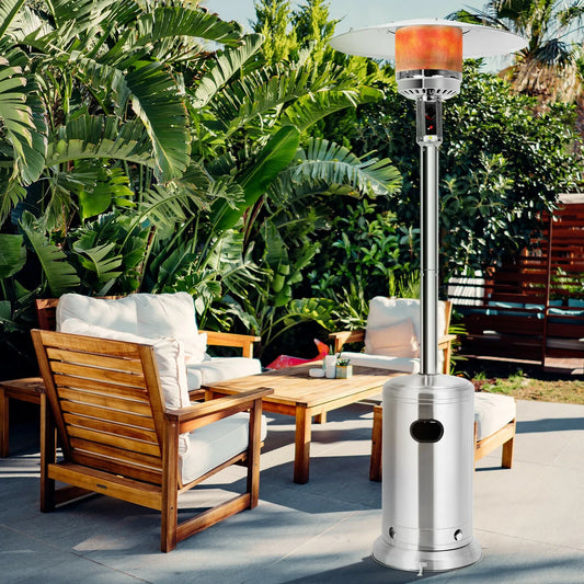 48000 BTU Patio Standing LP Gas Heater