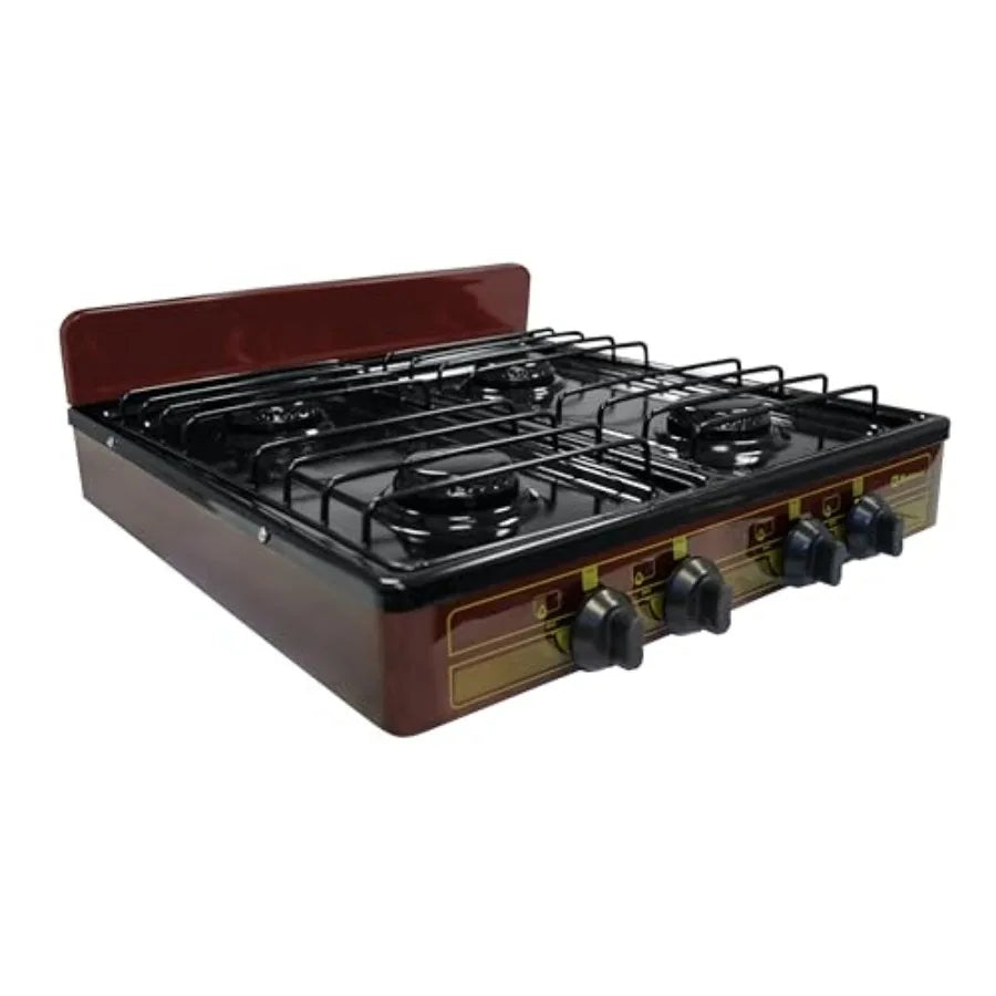 Outdoor gas stove for camping, tailgating, cookouts