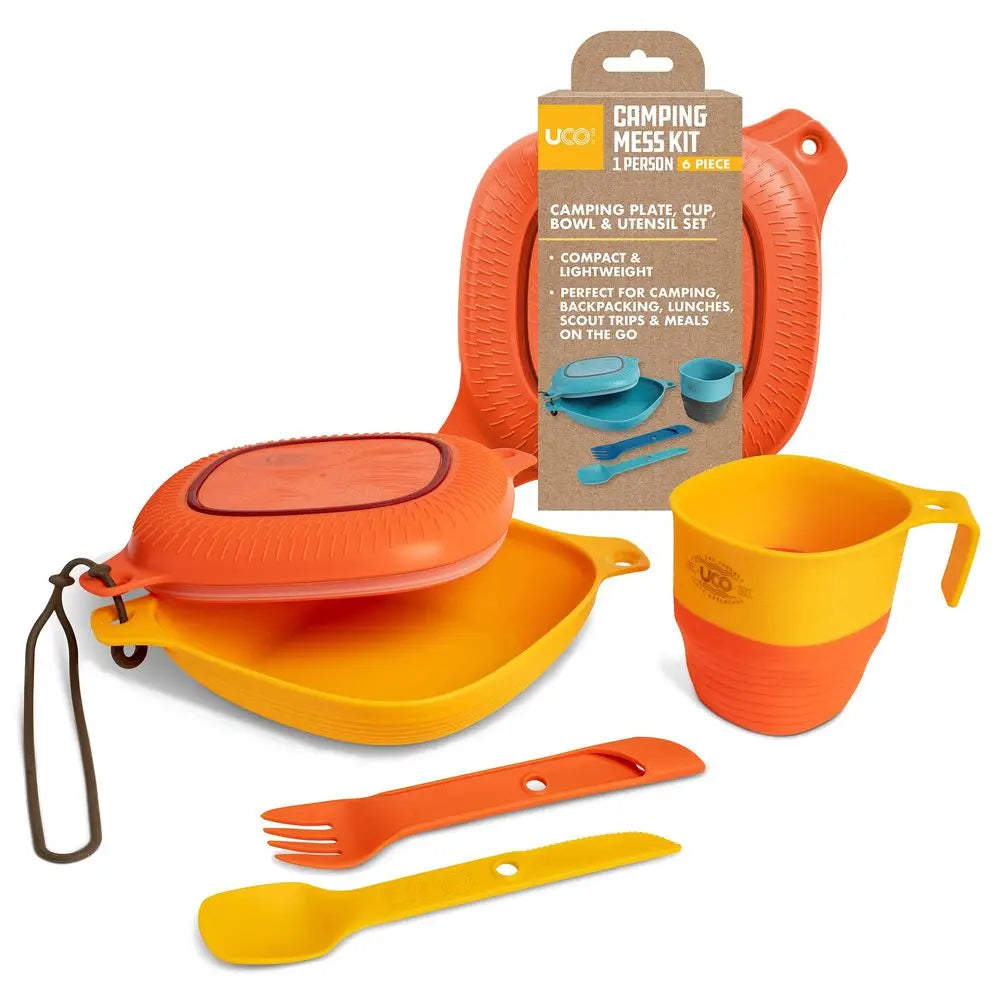 6Piece Camping Mess Kit