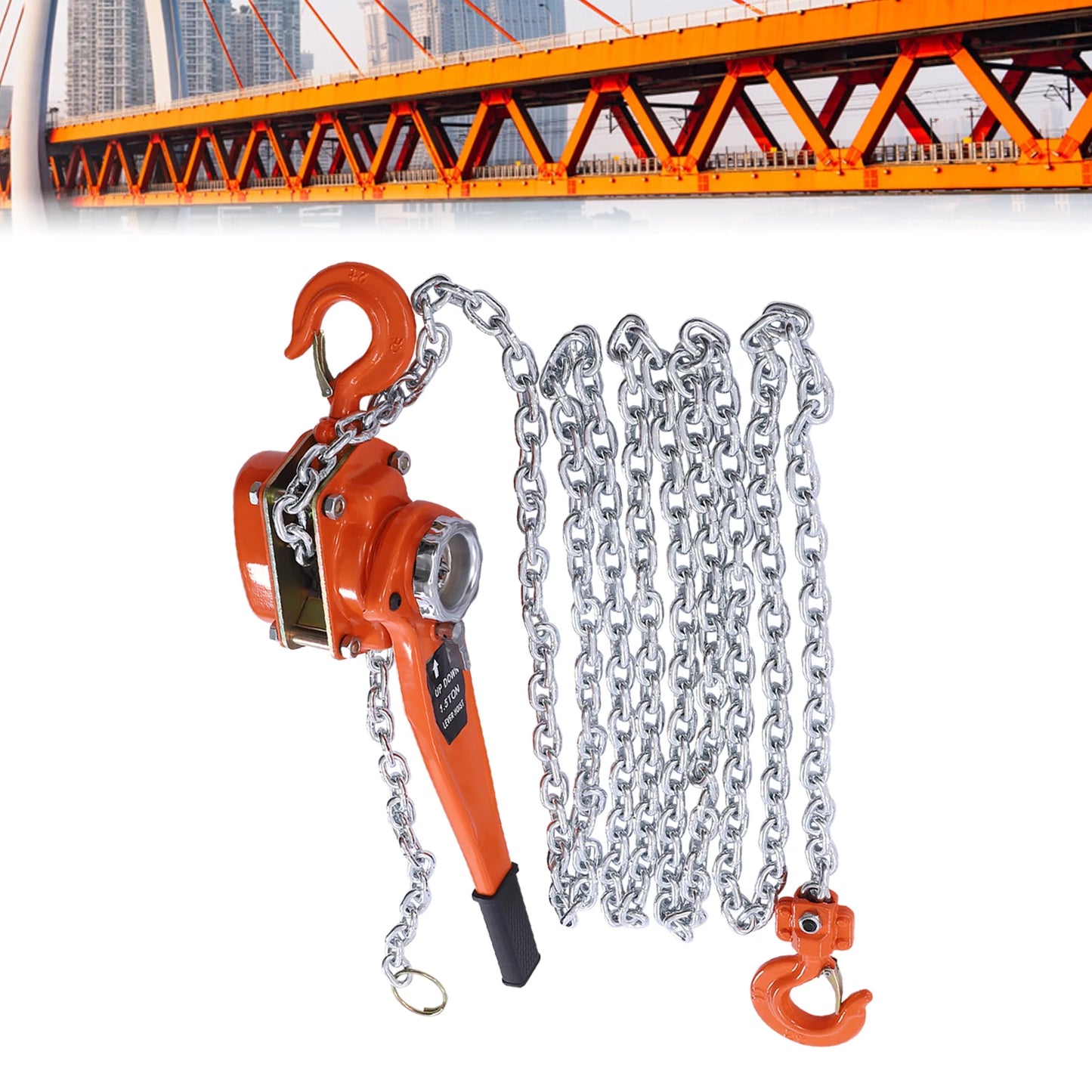 1.5T Manual Chain Lever Hoist