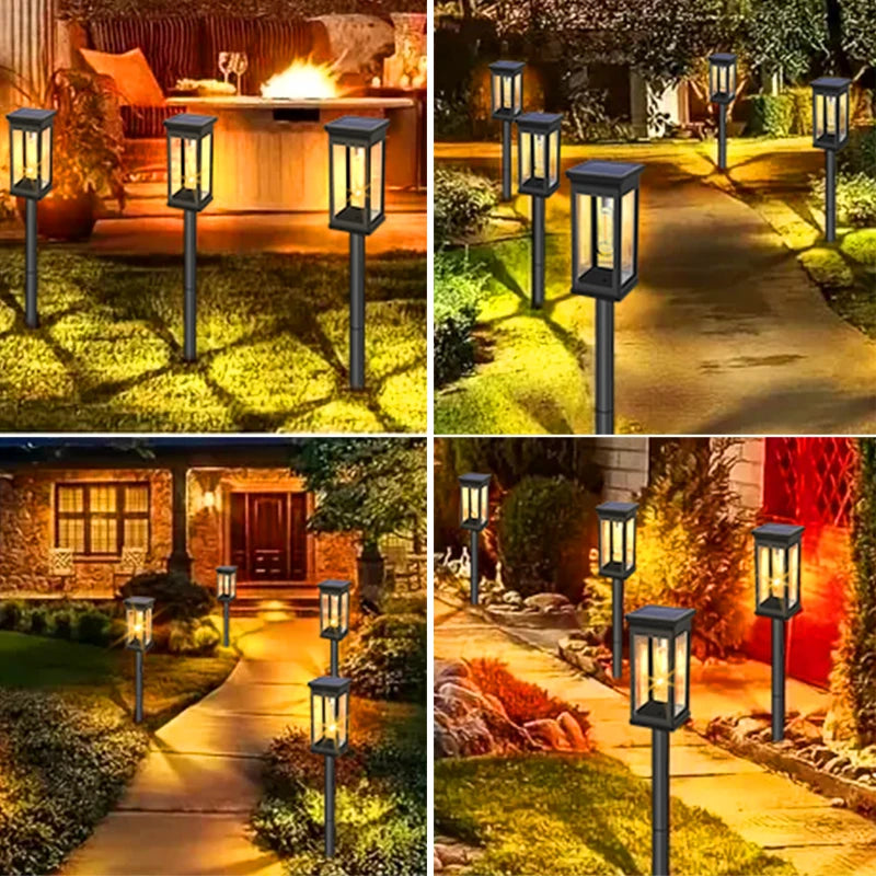 4/6 PCS Solar Pathway Light