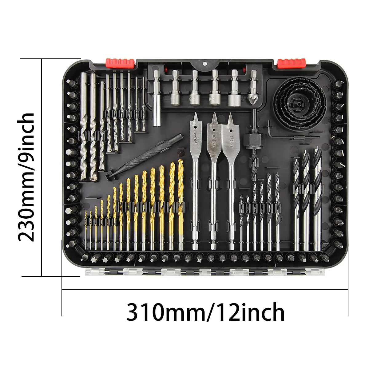 100pcs Drill Bit Set