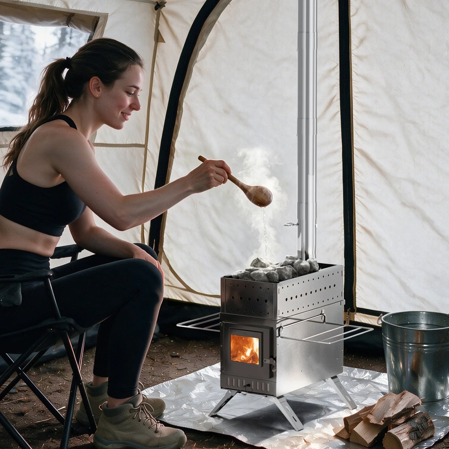 Camping Wood Stove