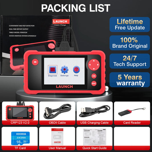 OBD2 Scanner ENG ABS SRS AT System