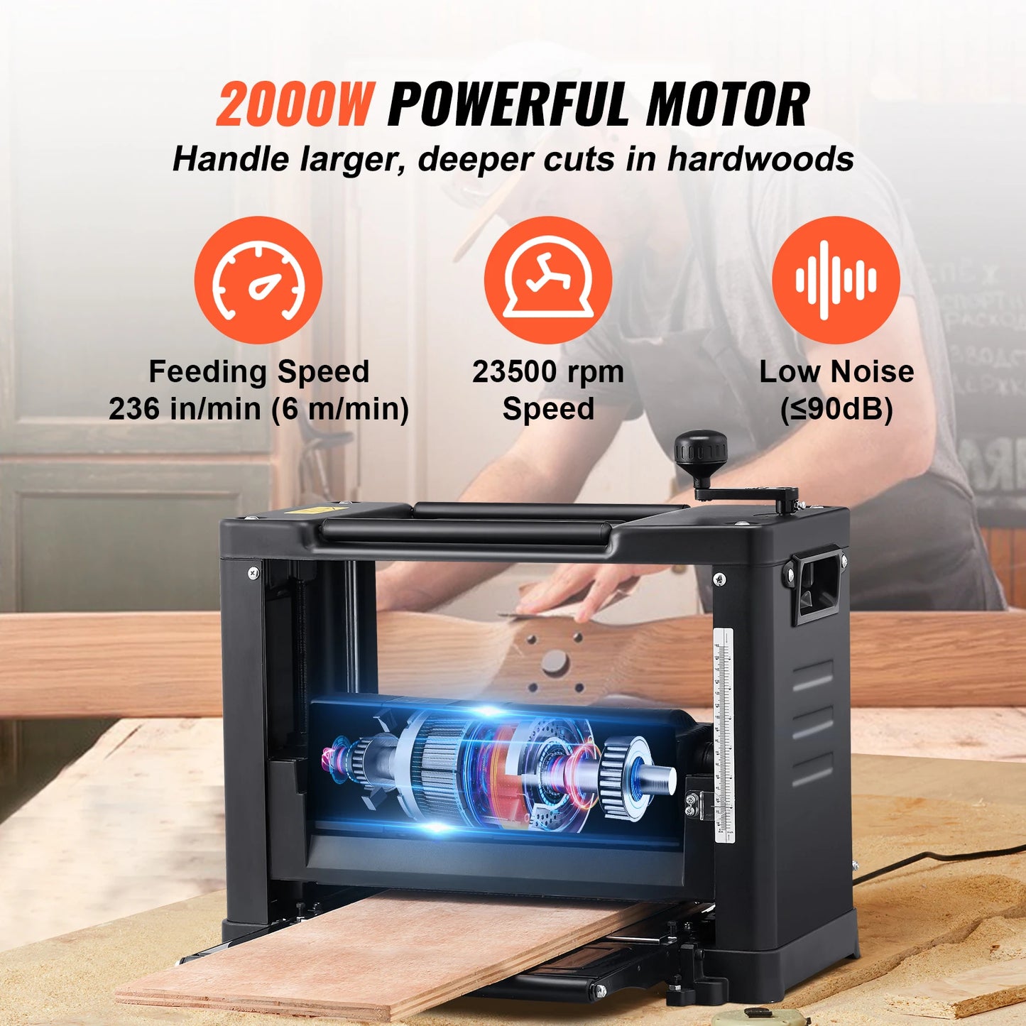 13inch Benchtop Planer