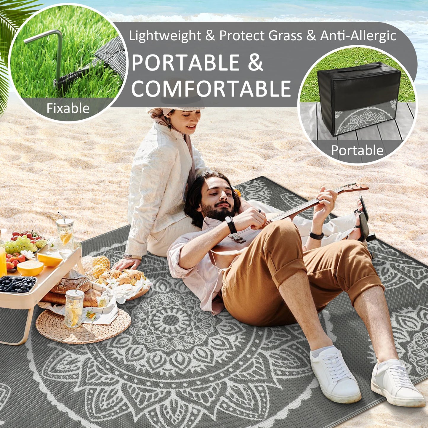 8‘x10' Outdoor Rug