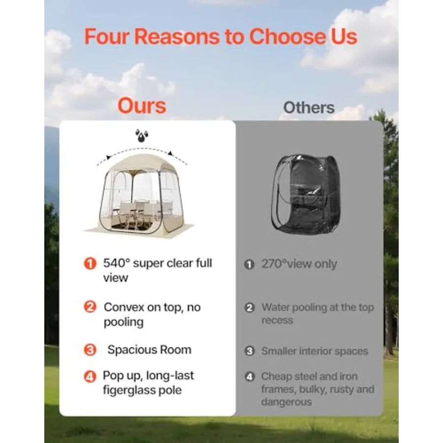 Pop up Sports Tent for 2-4 Person