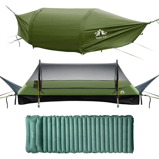 Flat Lay Hammock Tent with Mosquito Net