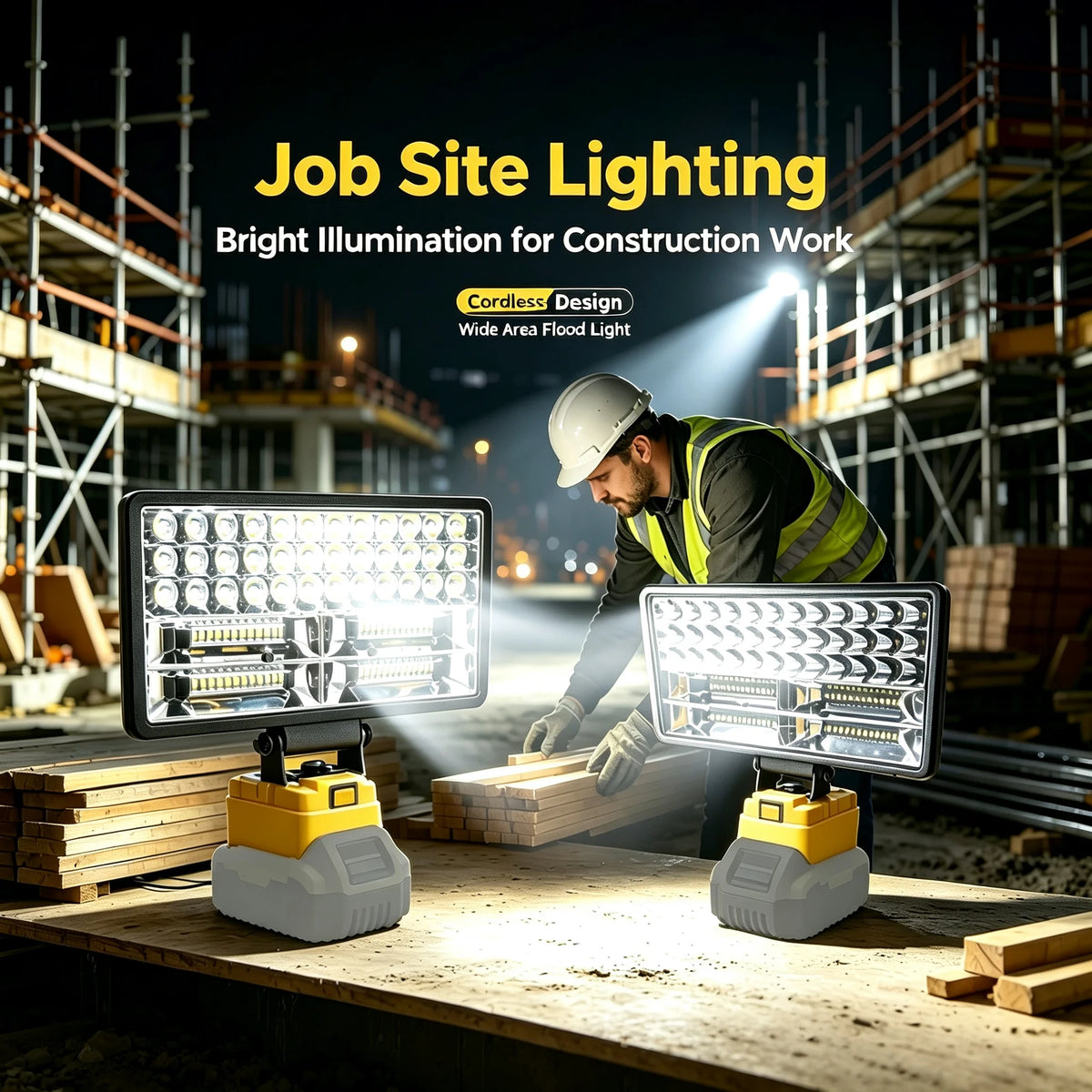 20V MAX LED Work Light, Battery Not Included