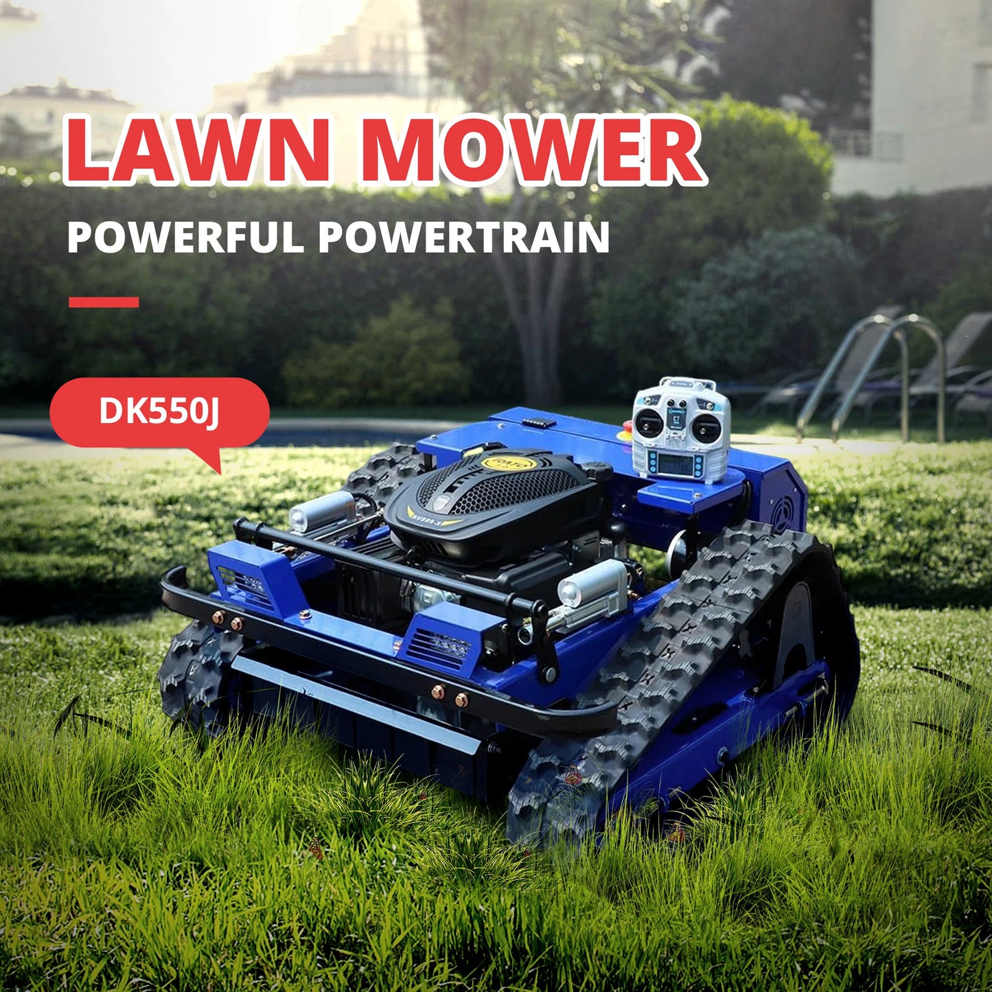 Smart Remote Lawn Mower