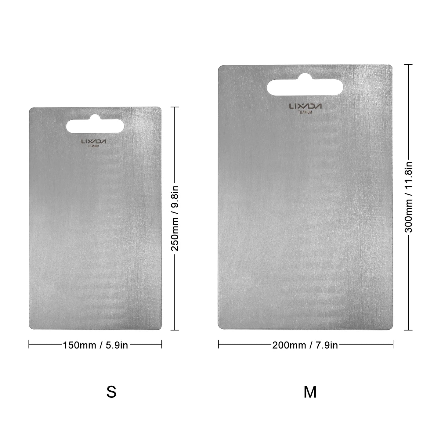 1.8MM Thick Titanium Cutting Board