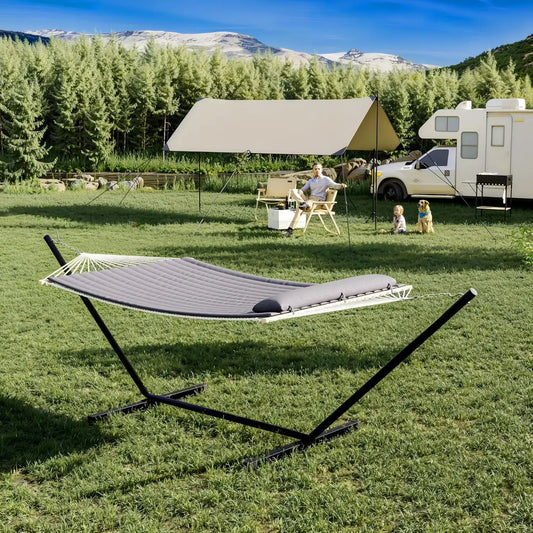 Double Hammock with Stand