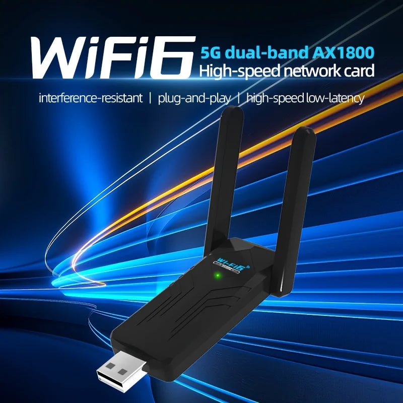 USB WiFi Adapter for PC - 1800Mbps